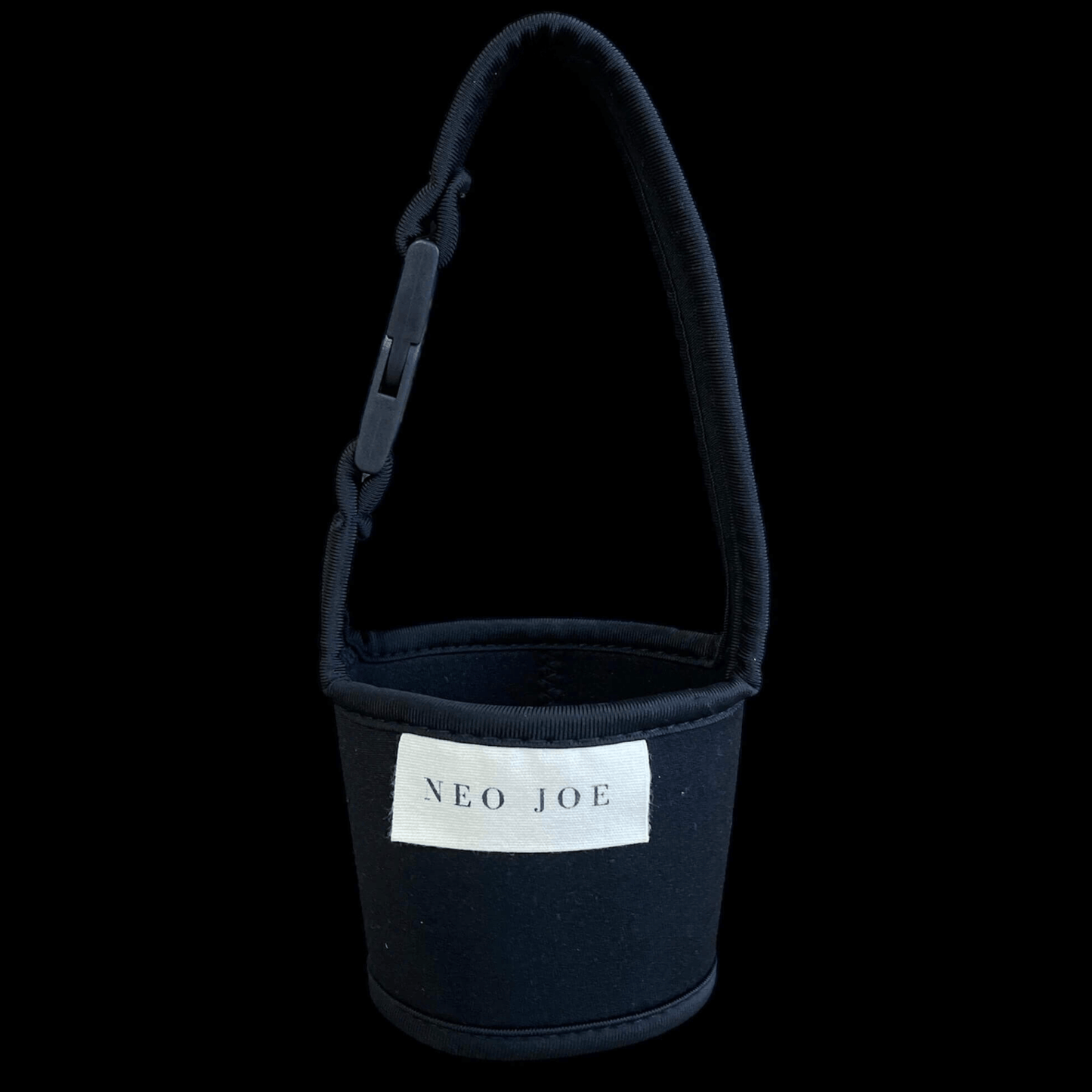 COFFEE SLING IN BLACK WITH BLACK TRIM