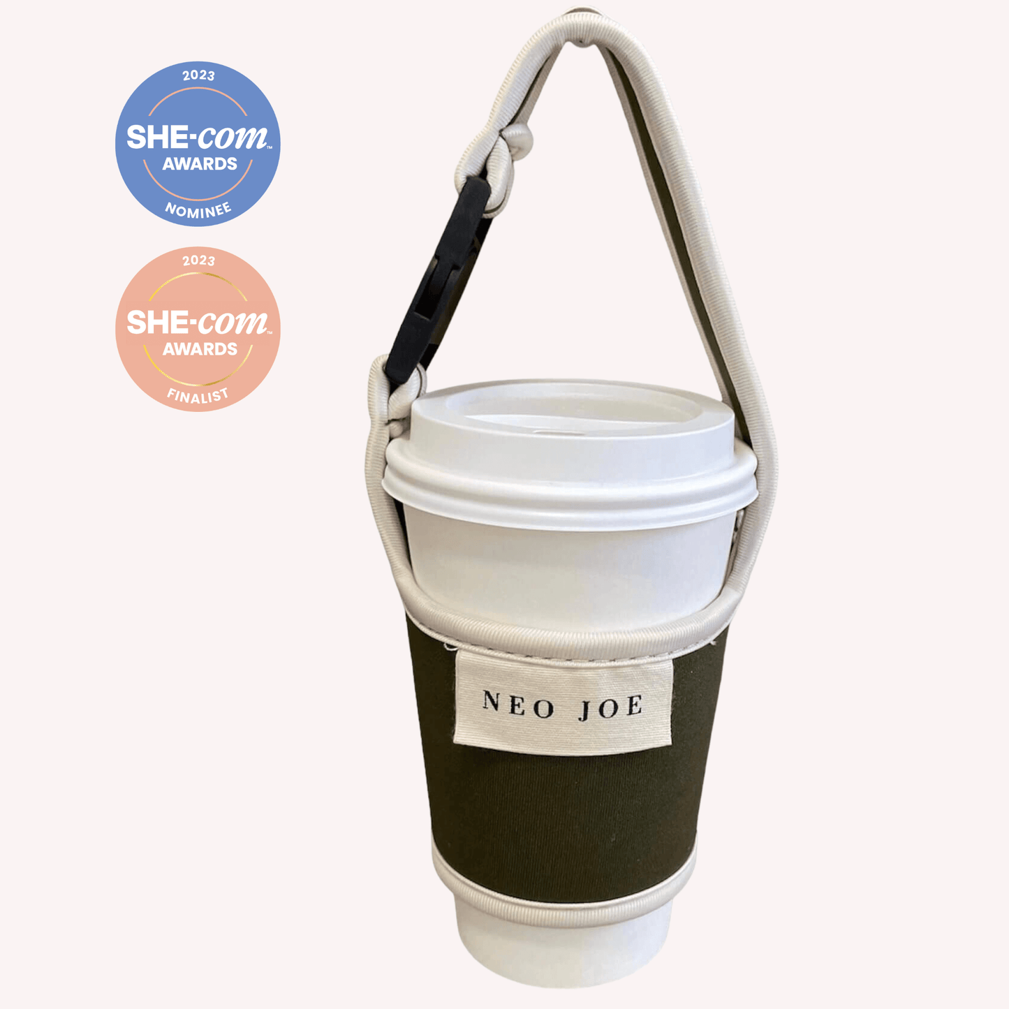 COFFEE SLING IN KHAKI WITH BEIGE TRIM